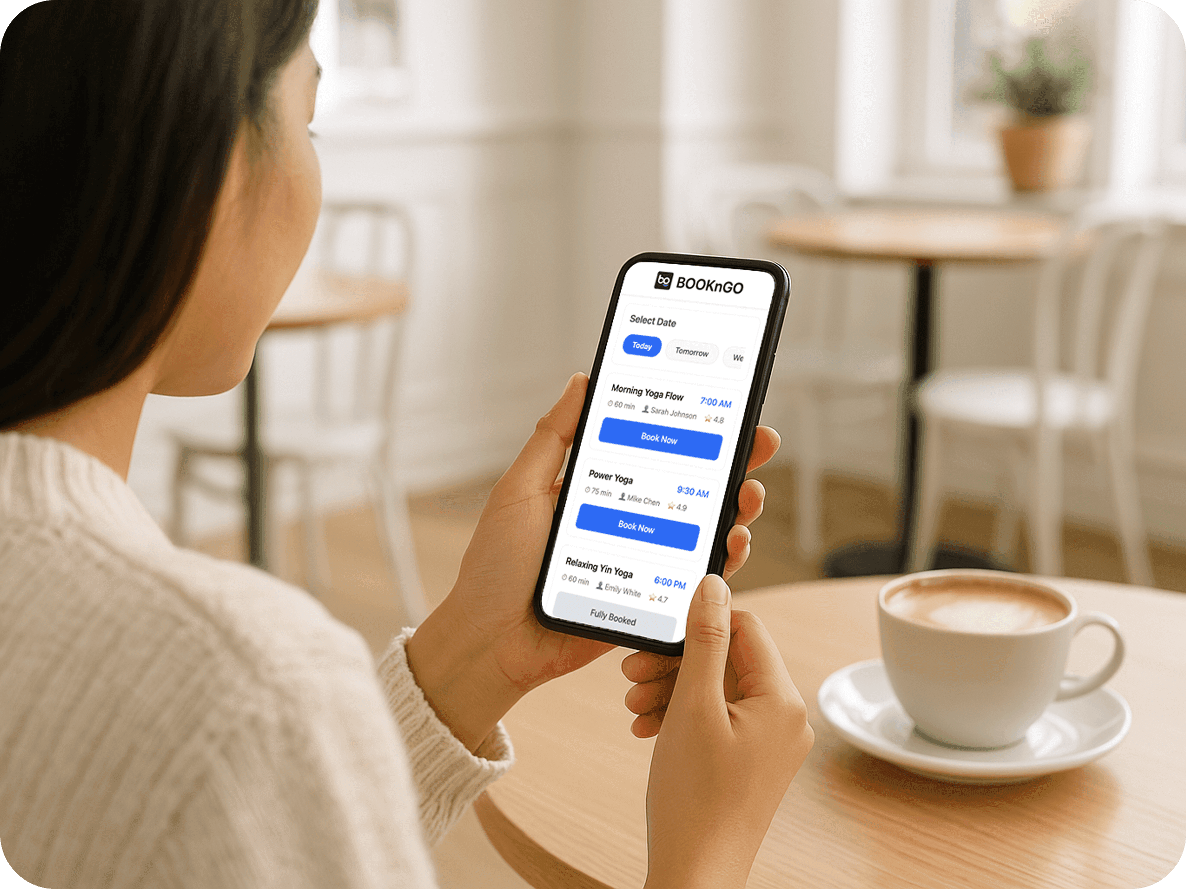 Online booking hero