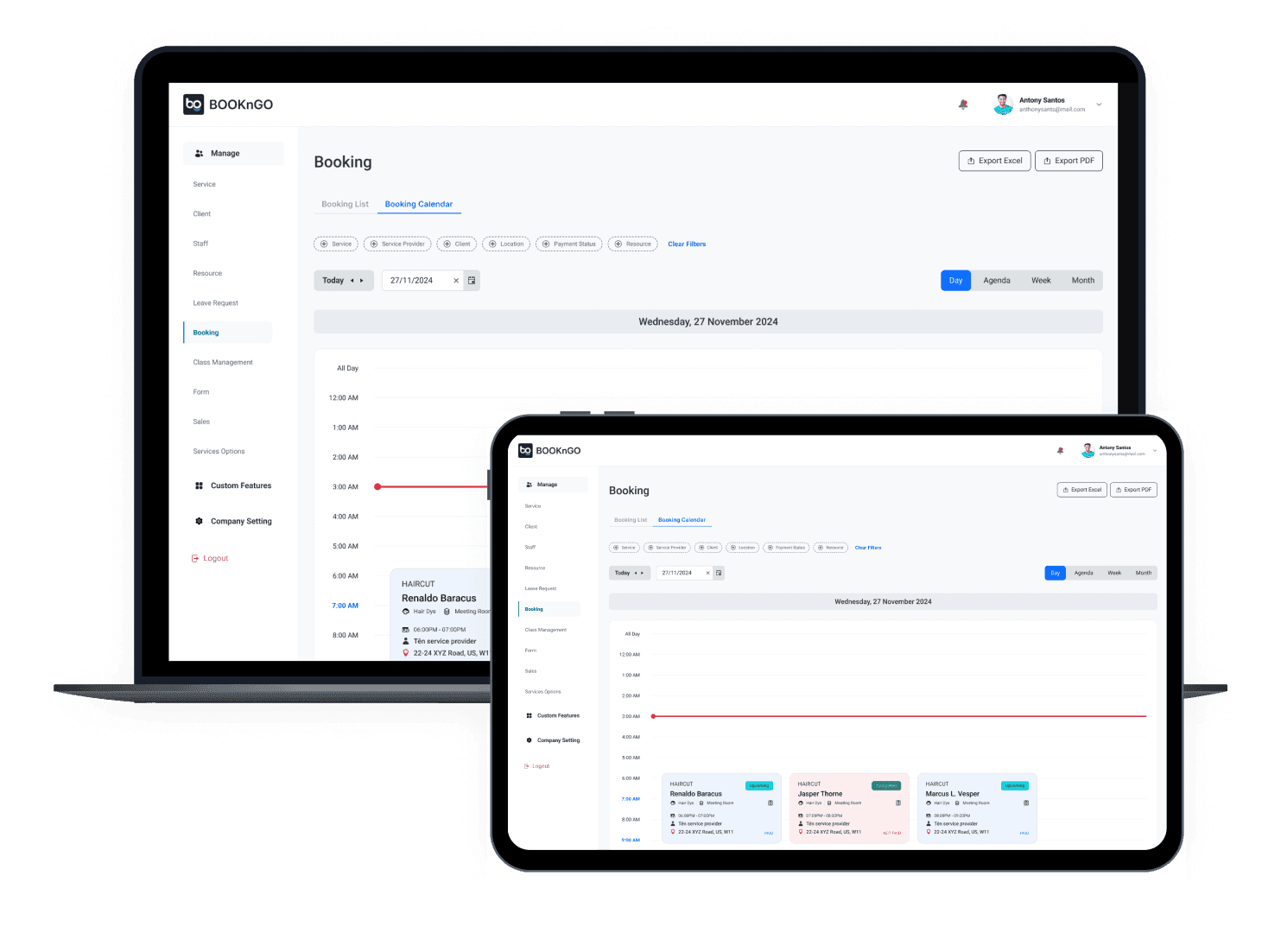 Manage doctor availability with a simple drag-and-drop scheduler.